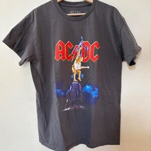 AC/DC Graphic T-Shirt in Black
